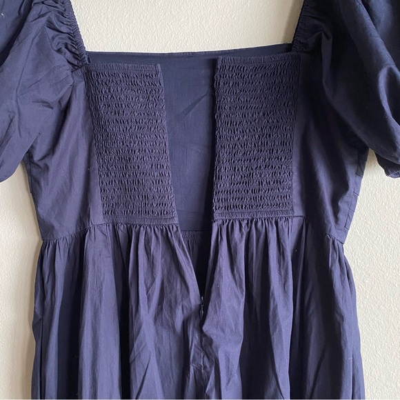 Quince Navy Mini Dress - Picture 7 of 10